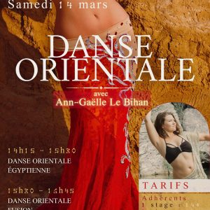 STAGES DANSE ORIENTALE - 14 MARS