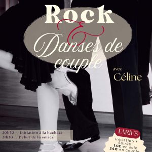 SOIRÉE DANSANTE ROCK - 11 AVRIL