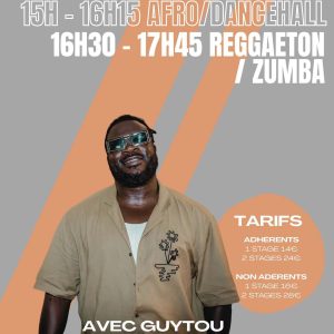 STAGE AFRO 05 DECEMBRE