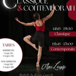 STAGE CLASSIQUE - CONTEMPORAIN 21 NOVEMBRE