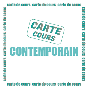 CONTEMPORAIN CARTE COURS