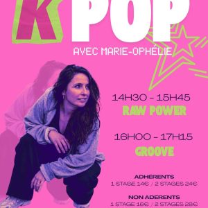 STAGE KPOP - 12 DECEMBRE